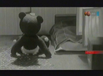 The first TV Teddy Bear on the screen 